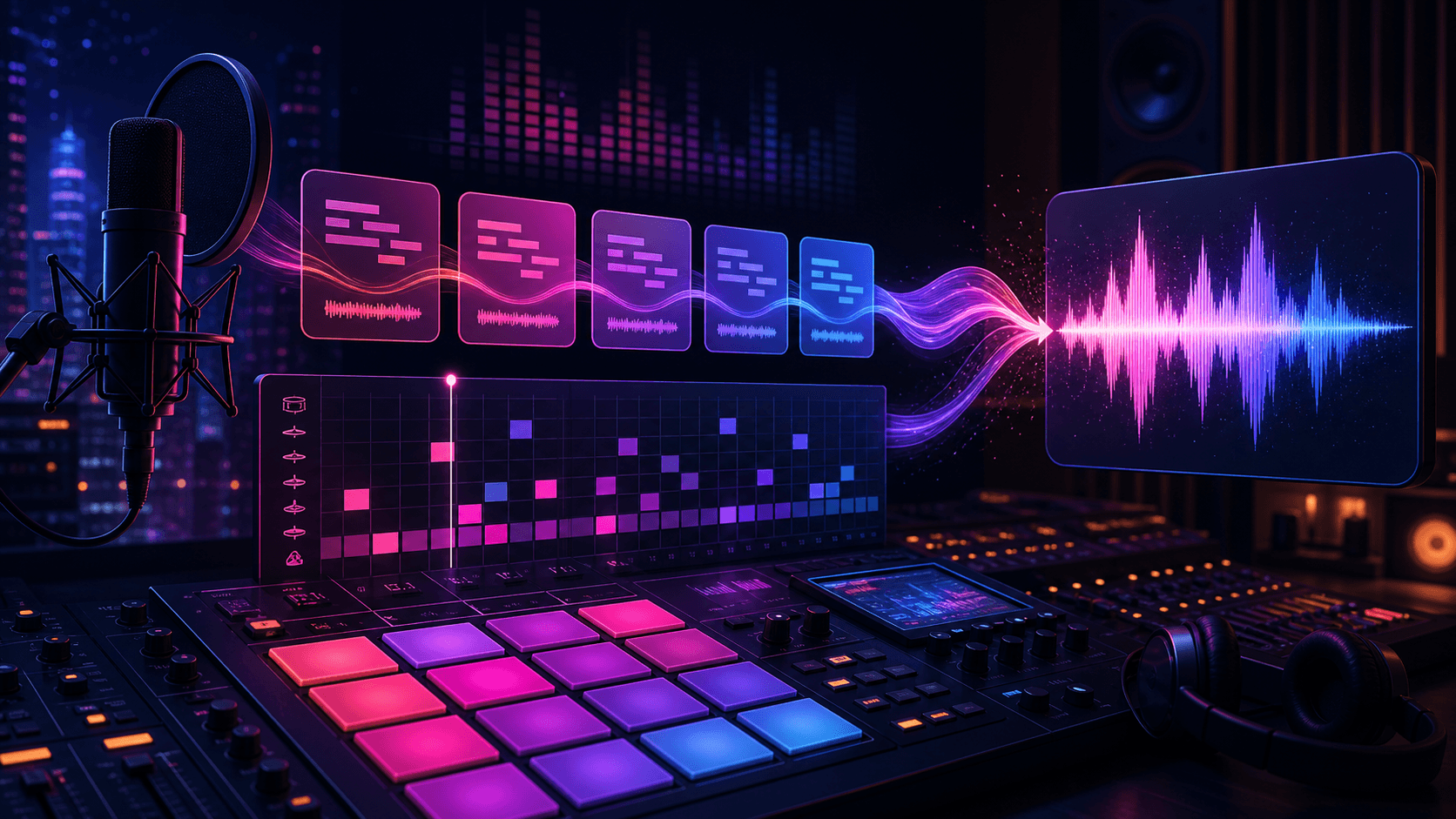 AI Rap Generator visual