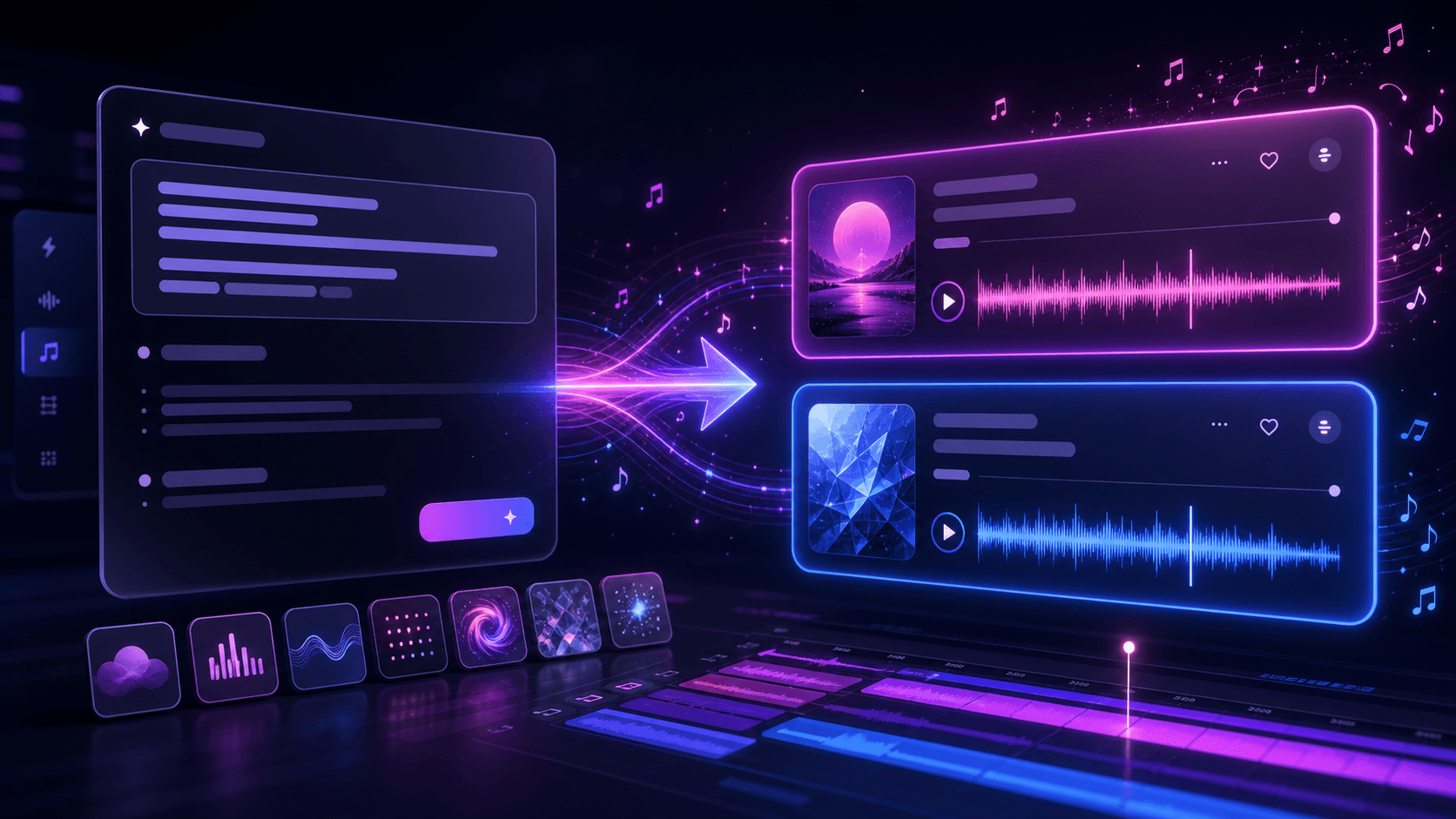 Text To Music visual